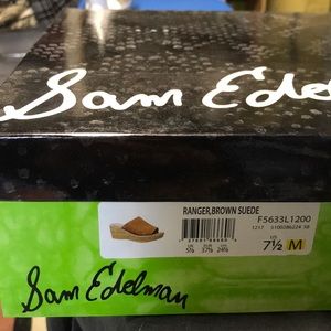 New; never worn, in box Sam Edelman wedges